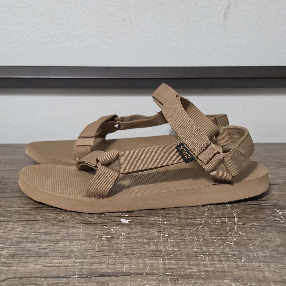 Teva Original Universal Women's Strappy Outdoor Sandals Shoes Size 11 Brown